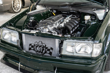 CSF 84-88 Mercedes-Benz W201 190E 2.3L - 16 w/ A/C High Performance Aluminum Radiator - 0