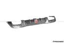 Carbonado 2017-2020 Mercedes Benz S63 W222 Sedan BRS Style Rear Diffuser w/ LED Light and Exhaust Tips-7
