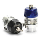 Detail view of a ModalWorks Turbosmart Vee Port blow-off valve installation