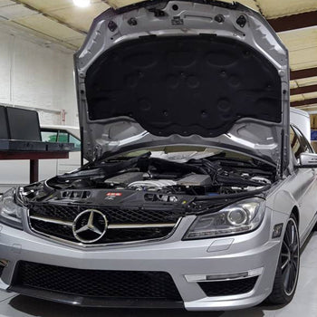 Mercedes-Benz W204 C63 AMG equipped with an Advanced Fuel Dynamics ProFlex Commander flex fuel kit