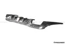 Carbonado 2017-2020 Mercedes Benz S63 W222 Sedan BRS Style Rear Diffuser w/ LED Light and Exhaust Tips-6