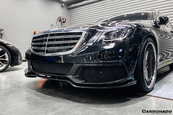 Carbonado 2017-2020 Mercedes Benz W222 Sedan BRS-2019 Style Front Bumper