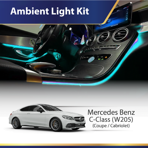 Ambient Light Kit (W205) Mercedes C-Class (Coup Cabriolet)
