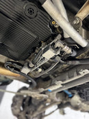 ModalWorks transmission oil cooler mounted on a Mercedes-AMG E63 W213