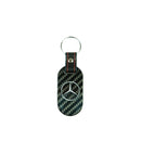 Fabspeed Mercedes Silver Star & Script Carbon Fiber Keyring-3