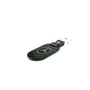Fabspeed Mercedes Silver Star & Script Carbon Fiber Keyring-2
