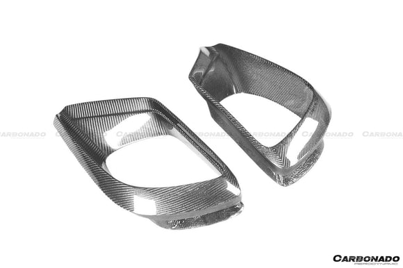 Carbonado 2017-2020 Mercedes Benz S63 W222 Sedan BRS Style Front Air Vents