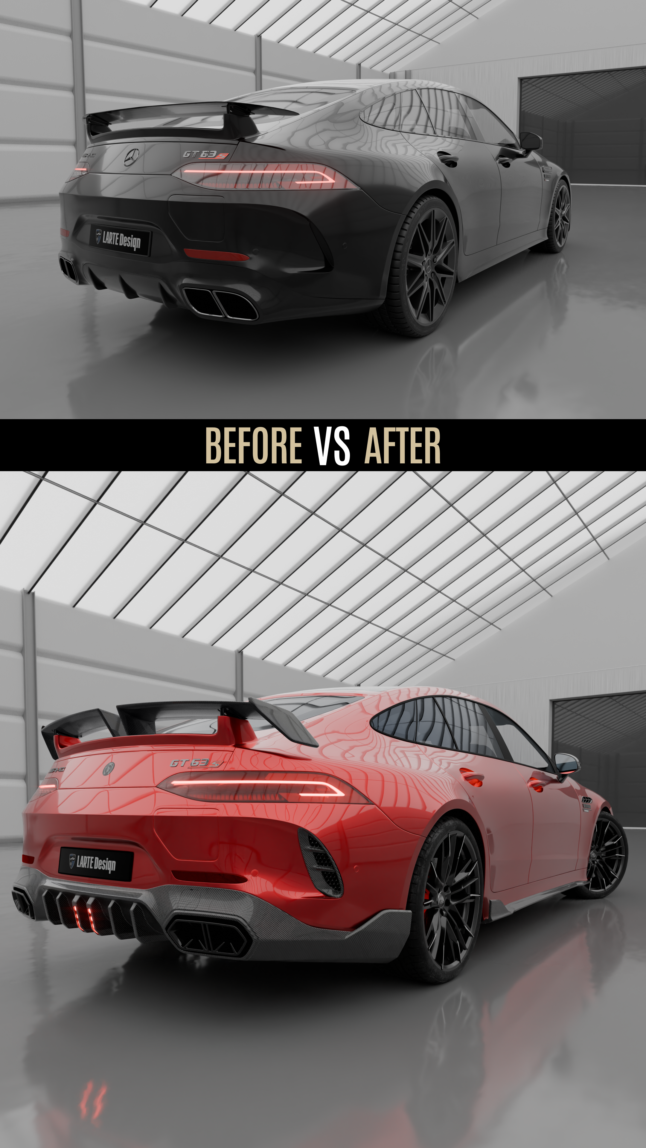 AMG GT 4 Door Larte Design Body Kit GT53/63