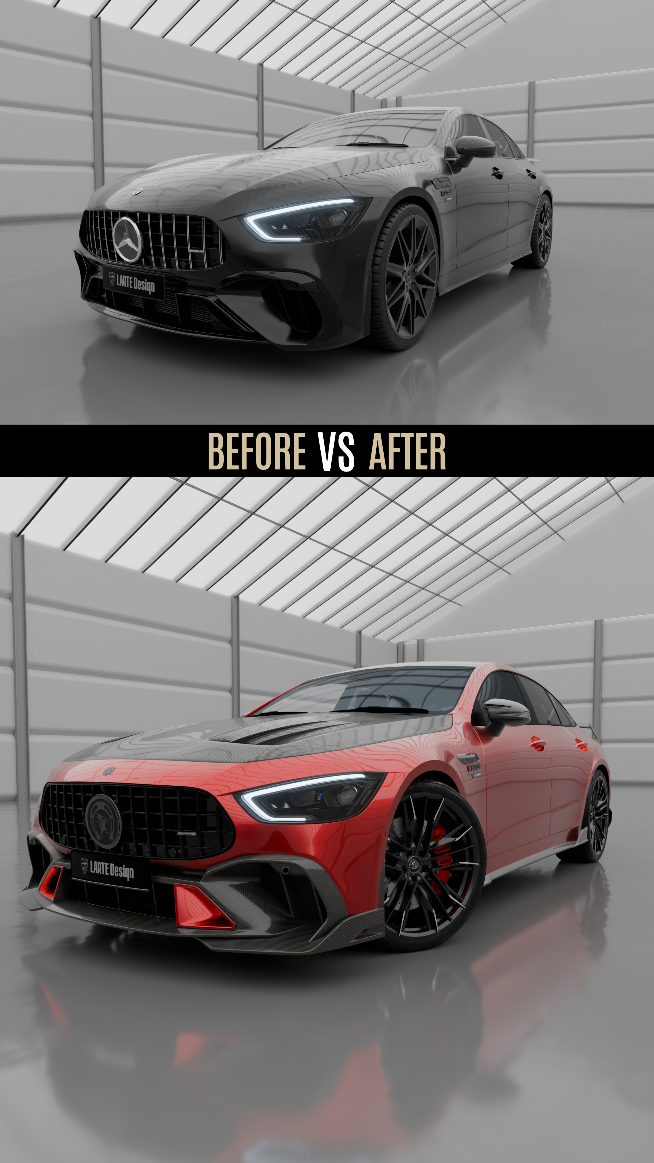 AMG GT 4 Door Larte Design Body Kit GT53/63
