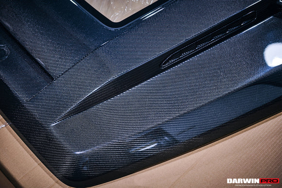 2019-2023 Mercedes Benz W464 G-Class G Wagon G500 & G550 & G63AMG IMP Performance Partial Carbon Fiber Hood