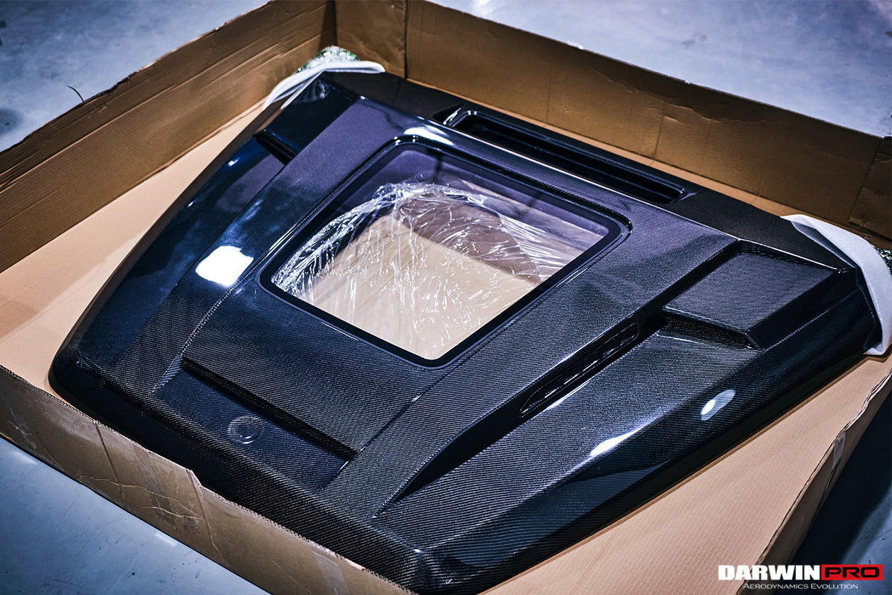 2019-2023 Mercedes Benz W464 G-Class G Wagon G500 & G550 & G63AMG IMP Performance Partial Carbon Fiber Hood