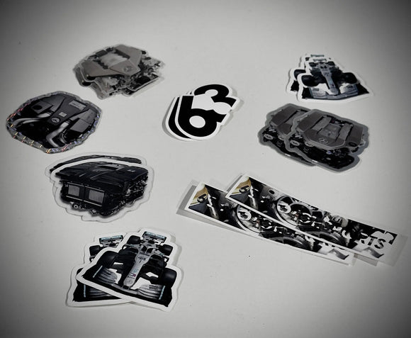 63 Sticker Collection