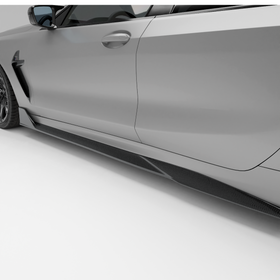 BMW M8 F93 Carbon Fiber Side Skirts