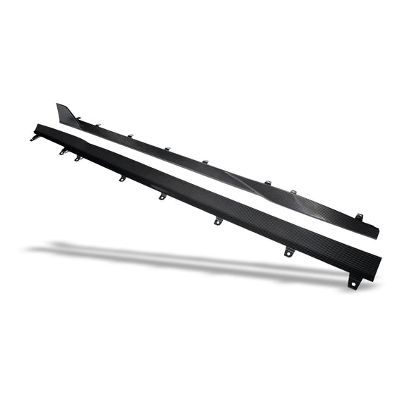 BMW M8 F93 Carbon Fiber Side Skirts