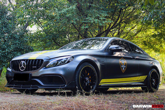 DarwinPRO Aerodynamics 2014-2021 Mercedes Benz C-Class W205/ S-Class W222 C217/ E-Class W213 2/4 Door Dry Carbon Fiber Mirror Housing Replacement