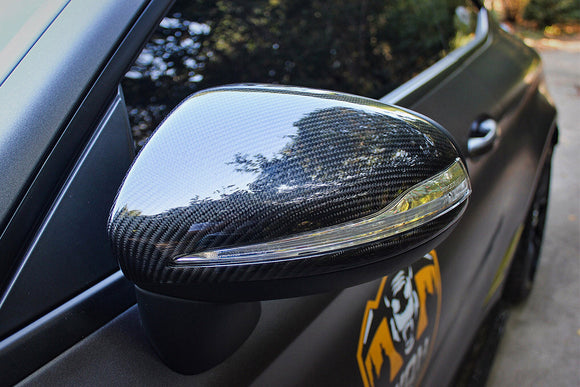 DarwinPRO Aerodynamics 2014-2021 Mercedes Benz C-Class W205/ S-Class W222 C217/ E-Class W213 2/4 Door Dry Carbon Fiber Mirror Housing Replacement