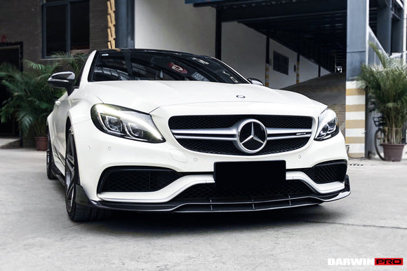 DarwinPRO Aerodynamics 2014-2021 Mercedes Benz C-Class W205/ S-Class W222 C217/ E-Class W213 2/4 Door Dry Carbon Fiber Mirror Housing Replacement