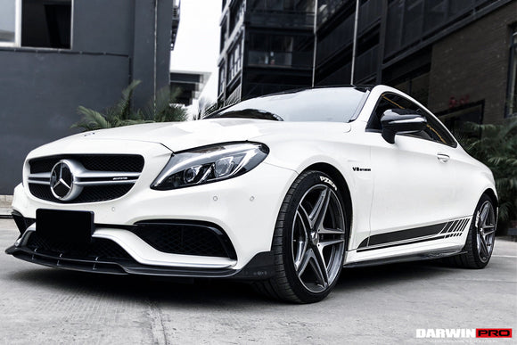 DarwinPRO Aerodynamics 2014-2021 Mercedes Benz C-Class W205/ S-Class W222 C217/ E-Class W213 2/4 Door Dry Carbon Fiber Mirror Housing Replacement