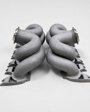 Rear view of the ModalWorks M177 equal-length exhaust manifold pair