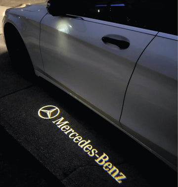 Logo Projector Side Mirror – Puddle Light (Mercedes Benz) (C-Class GLC) (W205 W213 W222 W238 S253) - 0