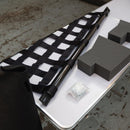 Rear seat delete fullkit V2 - Double strut bar, net and carpet for Mercedes Benz C63 AMG W204-3