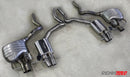RENNtech W205 C63 C63 S sedan stainless steel sport mufflers with electronic valves - view 5