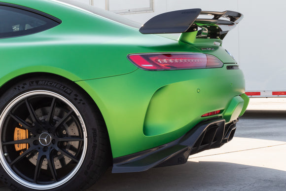 RENNtech | C190 | AMG GT R | Rear Wing Lip w/End Plates | Carbon Fiber