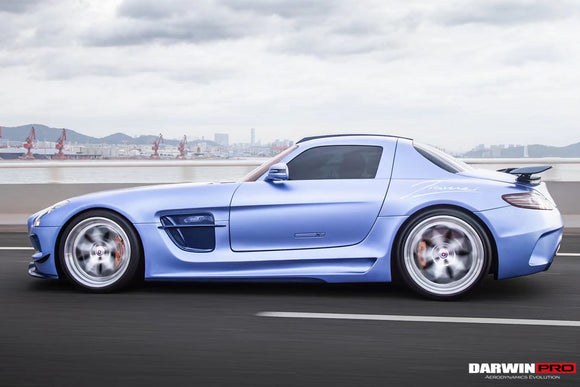 DarwinPRO Aerodynamics DarwinPRO 2010-2015 Mercedes Benz W197 SLS AMG BKSS Style Full Body Kit