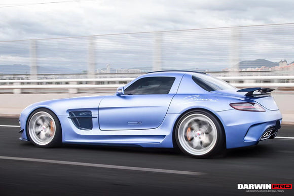 DarwinPRO Aerodynamics DarwinPRO 2010-2015 Mercedes Benz W197 SLS AMG BKSS Style Rear Bumper