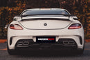 DarwinPRO Aerodynamics DarwinPRO 2010-2015 Mercedes Benz W197 SLS AMG BKSS Style Rear Bumper-12