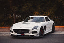 DarwinPRO Aerodynamics DarwinPRO 2010-2015 Mercedes Benz W197 SLS AMG BKSS Style Full Body Kit-11