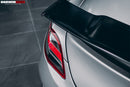 DarwinPRO Aerodynamics DarwinPRO 2010-2015 Mercedes Benz W197 SLS AMG BKSS Style Carbon Fiber Trunk Spoiler-22