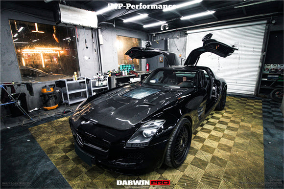 DarwinPRO Aerodynamics 2010-2015 Mercedes Benz W197 SLS AMG IMP Performance Carbon Fiber Hood