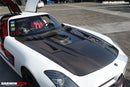 DarwinPRO Aerodynamics 2010-2015 Mercedes Benz W197 SLS AMG IMP Performance Carbon Fiber Hood-5