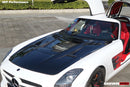 DarwinPRO Aerodynamics 2010-2015 Mercedes Benz W197 SLS AMG IMP Performance Carbon Fiber Hood-6