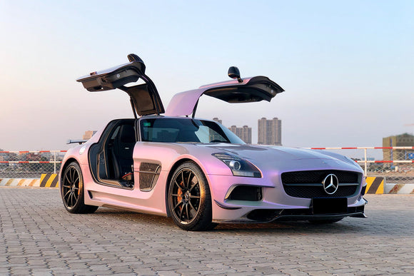 DarwinPRO Aerodynamics DarwinPRO 2010-2015 Mercedes Benz W197 SLS AMG BKSS Style Full Body Kit