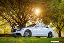 2015-2021 Mercedes Benz W205 C63/S AMG Sedan Carbon Fiber Side Skirts Extension-3