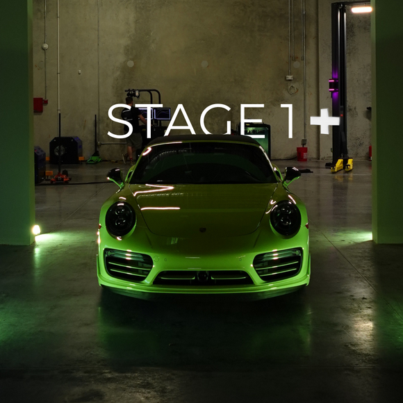 Stage 1+ Package M-Tuner Suite for Porsche 991.2 Turbo with IPD Plenum and Y-Pipe