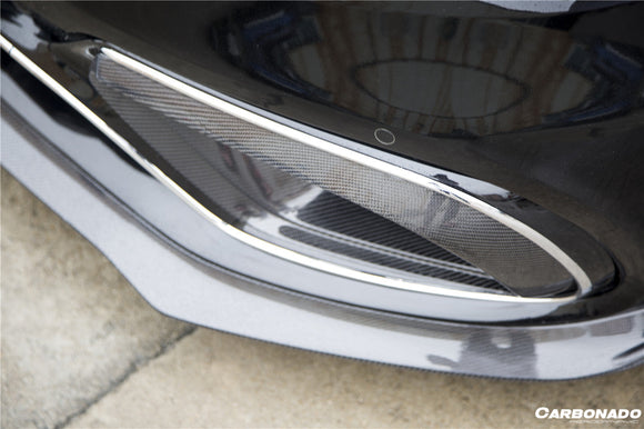 Carbonado 2017-2020 Mercedes Benz S63 W222 Sedan BRS Style Front Lip