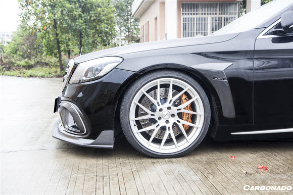 Carbonado 2017-2020 Mercedes Benz S63 W222 Sedan BRS Style Fender Vents