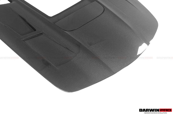 DarwinPRO Aerodynamics 2010-2015 Mercedes Benz W197 SLS AMG IMP Performance Carbon Fiber Hood