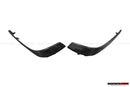 2015-2021 Mercedes Benz W205 C63/S AMG Carbon Fiber Front Canards-2