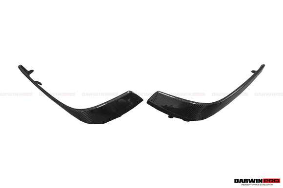 2015-2021 Mercedes Benz W205 C63/S AMG Carbon Fiber Front Canards