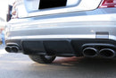 2008-2011 Mercedes Benz W204 C63 AMG AK Style Carbon Fiber Rear Lip-6