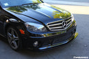 2008-2011 Mercedes Benz W204 C63 AMG AK Style Carbon Fiber Front Lip-4