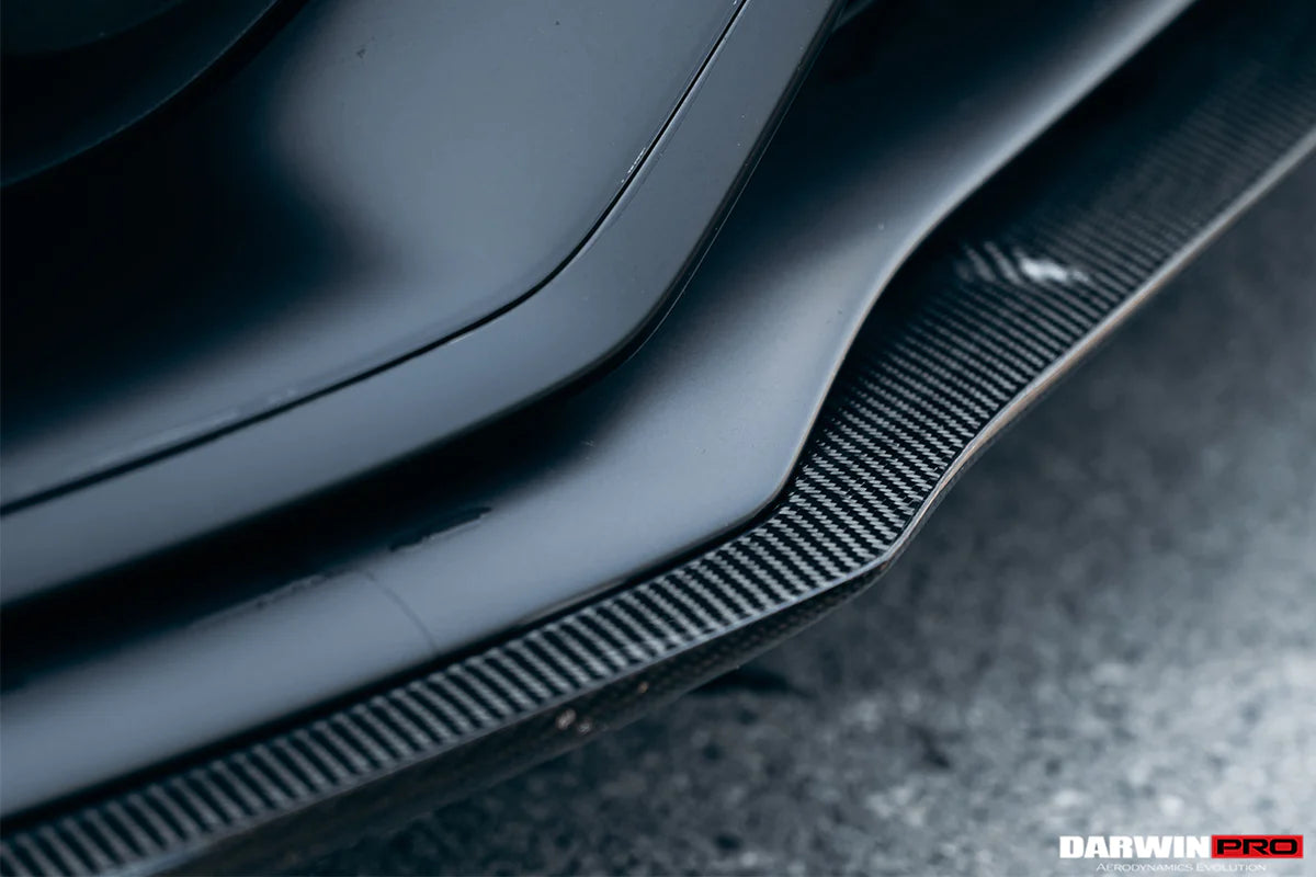 2015-2021 Mercedes Benz W205 C63/S AMG Coupe BKSS Style Carbon Fiber Front Lip-8