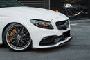 2015-2021 Mercedes Benz W205 C63/S AMG Sedan BKSS Style Carbon Fiber Front Lip-5