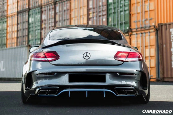 2015-2021 Mercedes Benz C-Class W205 Coupe PS Style Trunk Spoiler