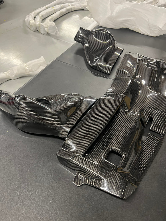 Carbon Fiber intakes W204 C63