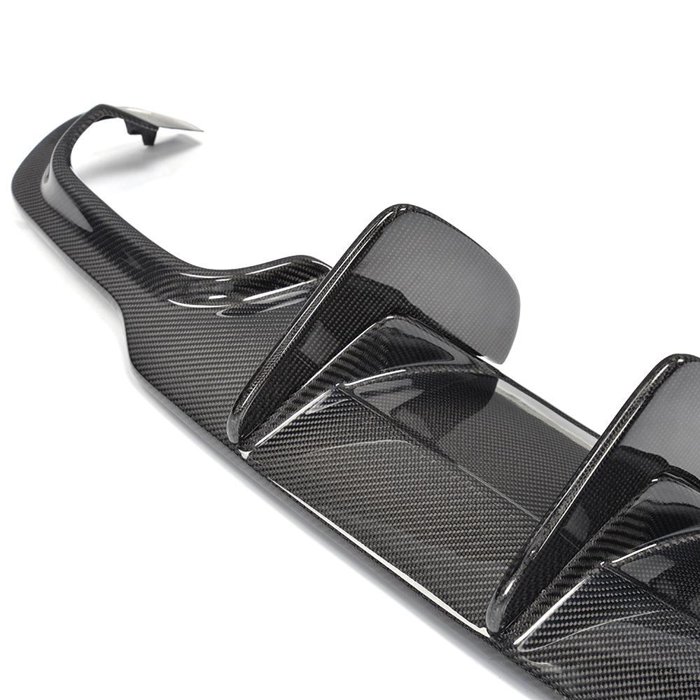 Carbon Fiber Big Fin Diffuser C63 ( Sedan / Coupe ) - 0